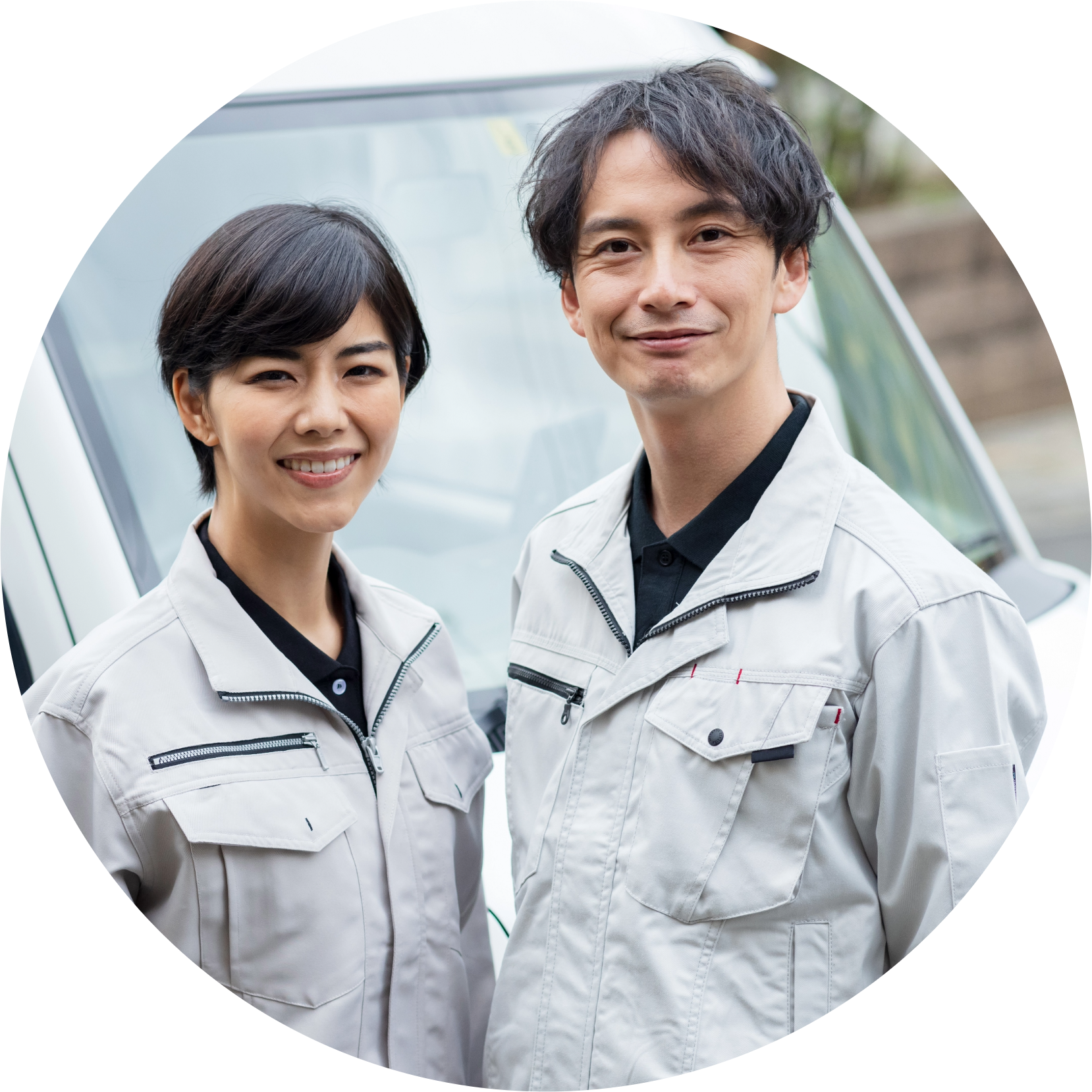 安心して任せられる工事業者のイメージ